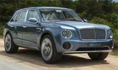 Bentley SUV Bentayga may look like this