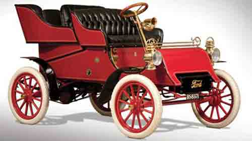 First Ford Model A cars made in 1903